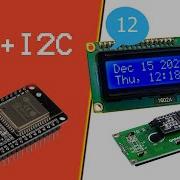 ESP32 Project Digital Clock With LCD Display At Home