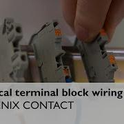Vertical Terminal Block Wiring With Push In Technology PTV Terminal Blocks