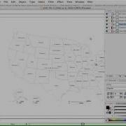 How To Use Map Of The USA In Adobe Illustrator