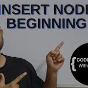 Insert New Node At Beginning Of Linked List In Java Data Structures Tutorial