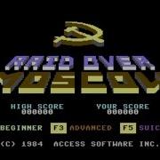 Commodore 64 Raid Over Moscow Game Ending By Access Software
