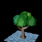 Low Poly Tree Test