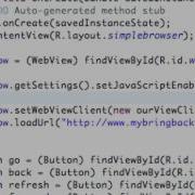 Android Application Development Tutorial 92 WebView Settings YouTube
