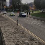PANIC BUTTON 9 Vehicles Race Down Saint Annes Street Towards Possible Panic Button