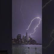 LIghtning Strike From Structure Up To The Sky