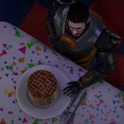 HL2 SFM Waffles On The Plate