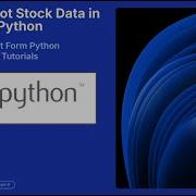 How To Plot Stock Prices Volume In Python Using YFinance Matplotlib