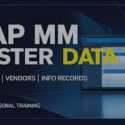Master Data In SAP MM Materials Vendors Info Records Explained