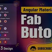 Angular 18 Stylish Fab Button In Angular Material Tutorial Material 3 Design