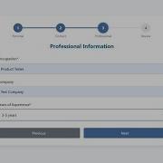 Advanced Multi Step Form Using HTML CSS JavaScript Progress Bar Validation LocalStorage