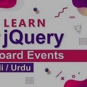 JQuery Keyboard Events Tutorial In Hindi Urdu