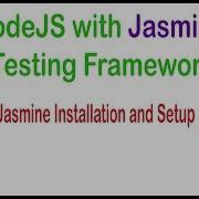 NodeJS Jasmine Installation And Setup
