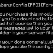 Litebans Config PRO Format Selly