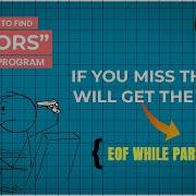 EOF While Parsing Find Any Error In Python In 2 Minutes 2 Minutes Tricks ERROR 004