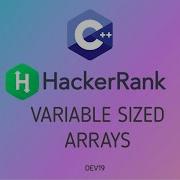 9 Variable Sized Arrays Hackerrank C Solutions