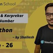 Neon And Karprekar Number In Python Shailesh