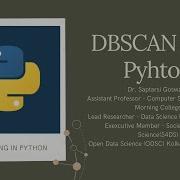 DBSCAN With Pyhton
