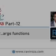 Java Part 12 Var Args Function In Java Gujarati