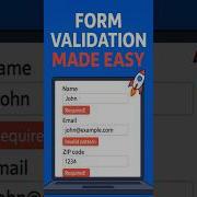 Form Validation Attributes In HTML Required Pattern Min Max Explained With Examples