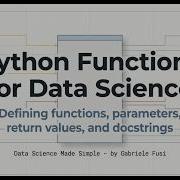 User Defined Functions In Python Python For Data Science