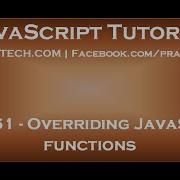 Overriding JavaScript Functions