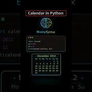 Generate Calendar With Simple Code In Python Python Coding Calendarcode