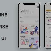 Flutter UI Online Course App Speed Code