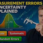Measurement Errors Uncertainty Explained Absolute Relative Systematic Random Errors