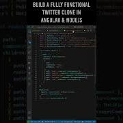 Build A Fully Functional Twitter Clone In Angular NodeJS