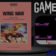 WING WAR Atari 2600 Gameplay 999 999