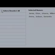 AngularJs Checkbox Select Deselect Select All Deselect All
