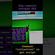 Collection Of Roblox Require Scripts Rare Finds Roblox Scripts Requirescripts Shorts
