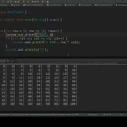 CIS 150 Nested Loops Example Multiplication Table