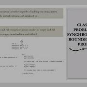 OS 4 Semaphores Deadlocks And Starvation Priority Inversion Bounded Buffer Problem