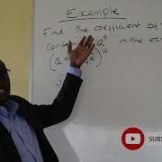 BINOMIAL EXPANSION Example 2