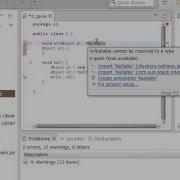 The Prototype Of An Eclipse Quick Fix For The Type Qualifier Of A Method Parameter