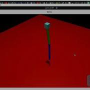 Double Perpendicular Joint Pendulum Controlled