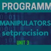 Setprecision Manipulator In C Urdu Hindi