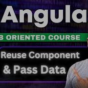 Angular 19 Tutorial 44 Reuse Components With Pass Data To Child Components Easily Angular19