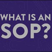 What Is An SOP Standard Operating Procedure
