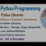 Python Libraries Class 12 Computer Science With Python Video 26