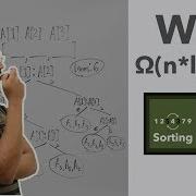 Why Comparison Based Sorting Algorithms Are Ω N Lg N