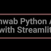 Schwab API Build Your Own Investment Dashboard Python
