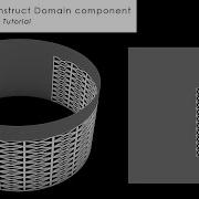 How To Use Construct Domain Component Rhino Grasshopper Tutorial