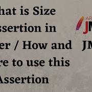 What Is Size Assertion In JMeter How And Where To Use Size Assertion