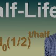 Half Life Formula Example