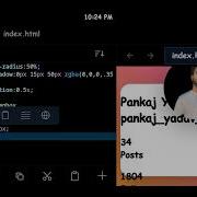 Make Instagram Profile Page By CSS And Html Coding By Css And Html Css Html Cssbyinstagram