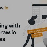 Working With The Draw Io Canvas Draw Io Beginner Academy Video 5