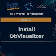 Tutorial DBVisualizer Installation And Configuration To Odoo 16
