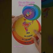 Me On The Map Activity For Toddlers Toddlersactivity Printable